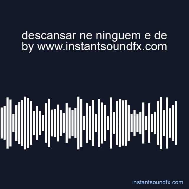 descansar ne ninguem e de image