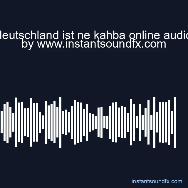 deutschland ist ne kahba online audio image