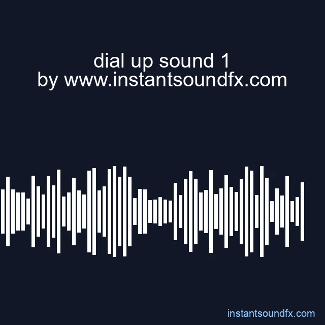 dial up sound 1 image