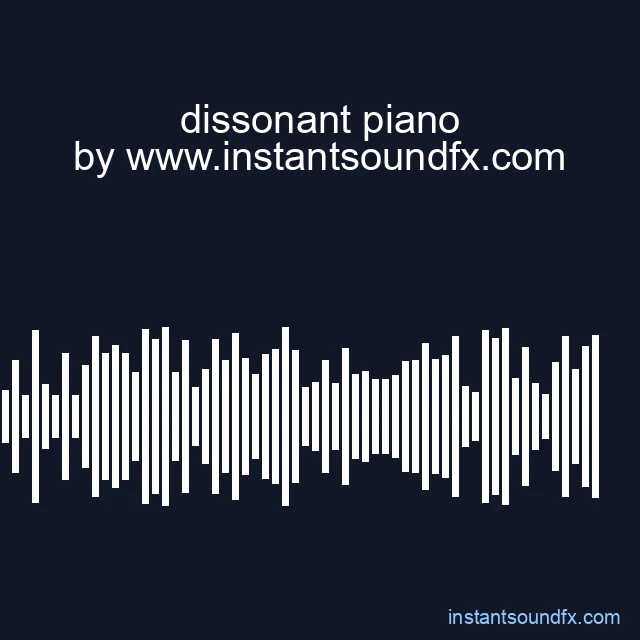 dissonant piano image