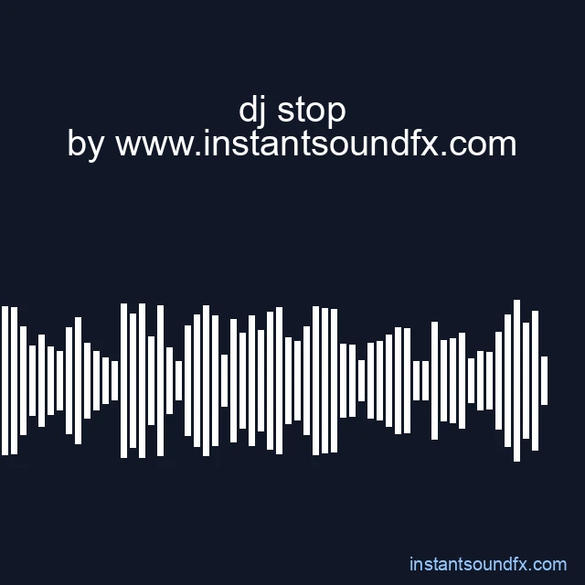 dj stop image