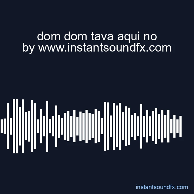 dom dom tava aqui no image