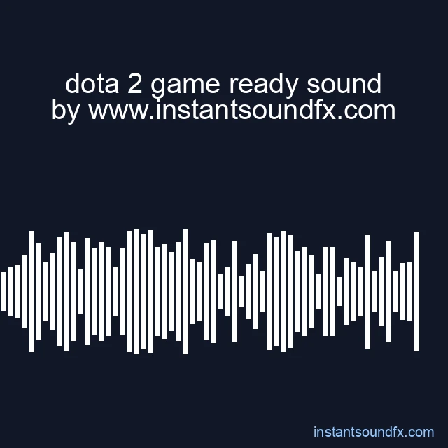 dota 2 game ready sound image