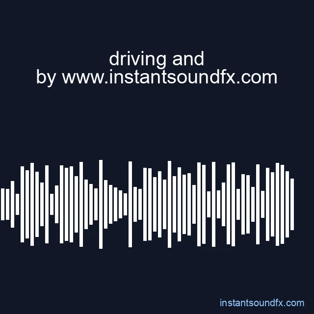 driving and image