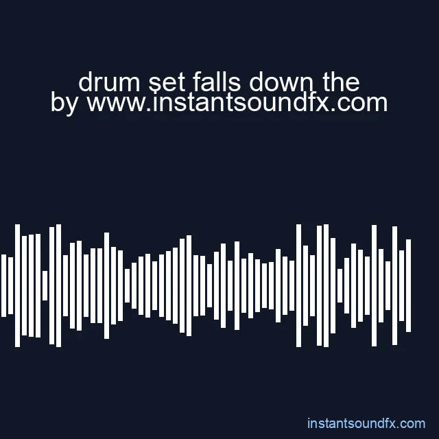 drum set falls down the image