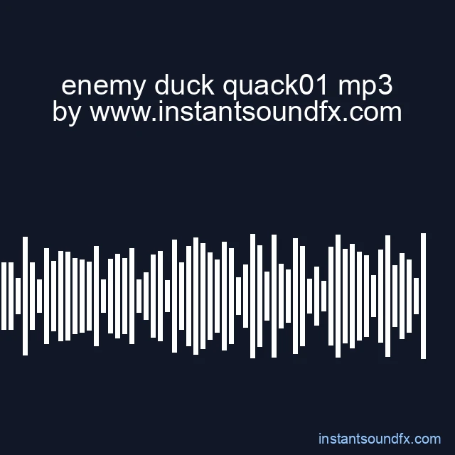 enemy duck quack01 mp3 image