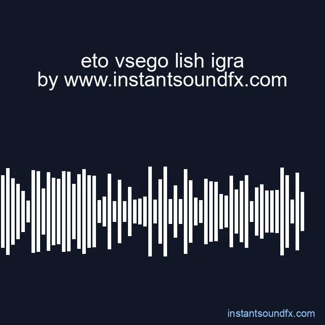 eto vsego lish igra image