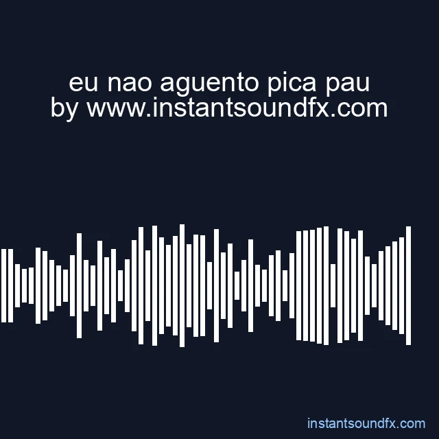 eu nao aguento pica pau image