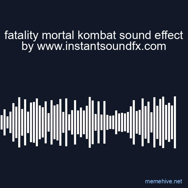 fatality mortal kombat sound effect image