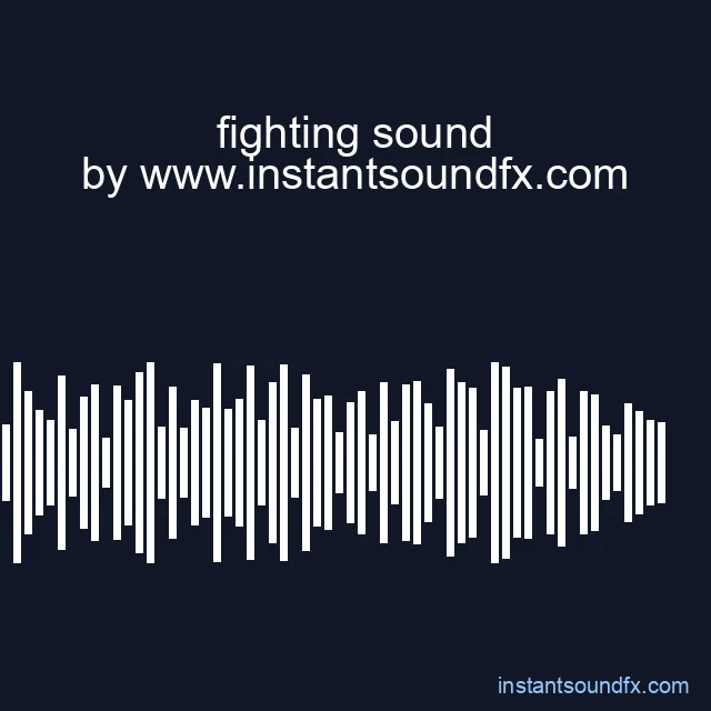 fighting sound image
