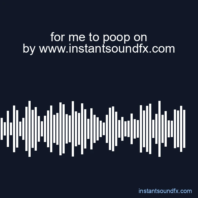 for me to poop on image