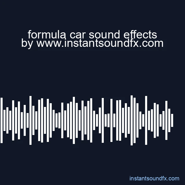 formula car sound effects image