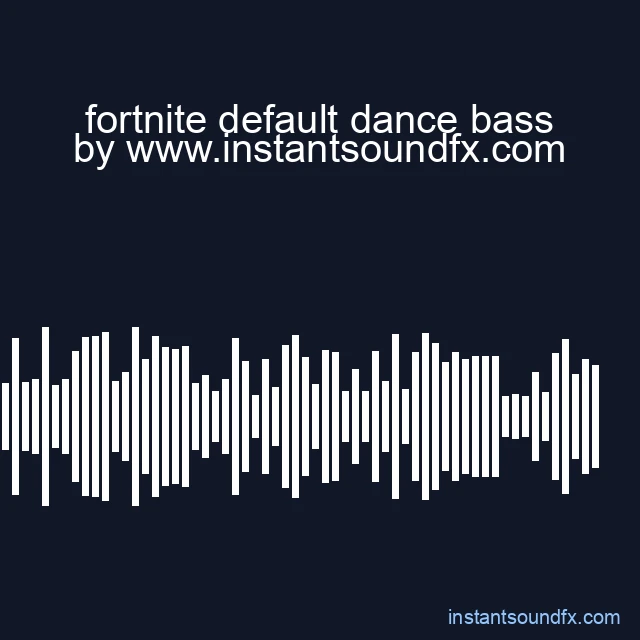 fortnite default dance bass image