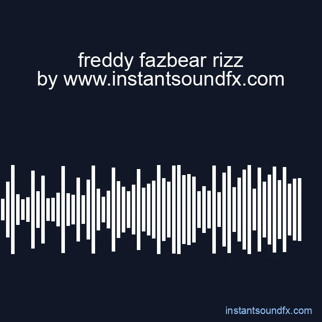 freddy fazbear rizz image