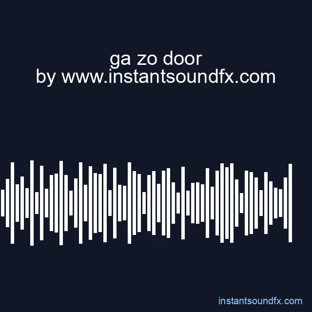 ga zo door image