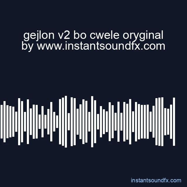 gejlon v2 bo cwele oryginal image