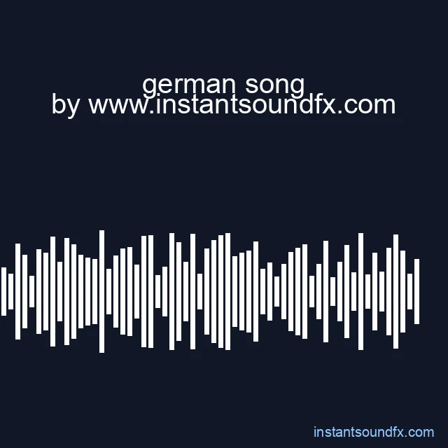 german song image