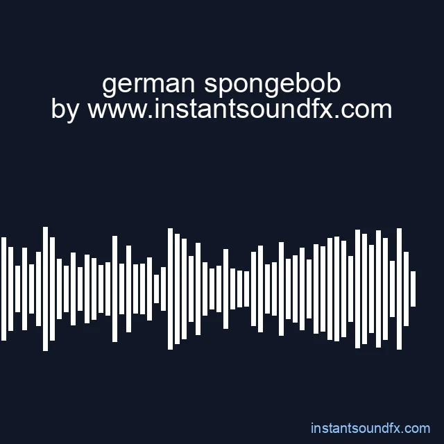 german spongebob image