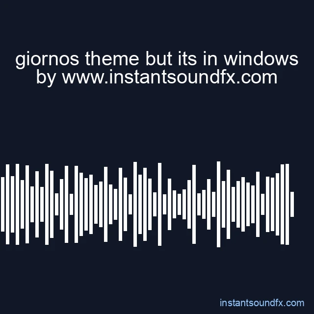 giornos theme but its in windows image