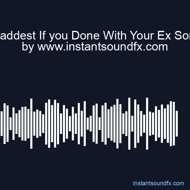 Gladdest If you Done With Your Ex Song image