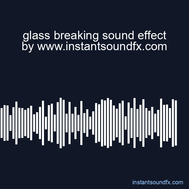glass breaking sound effect image