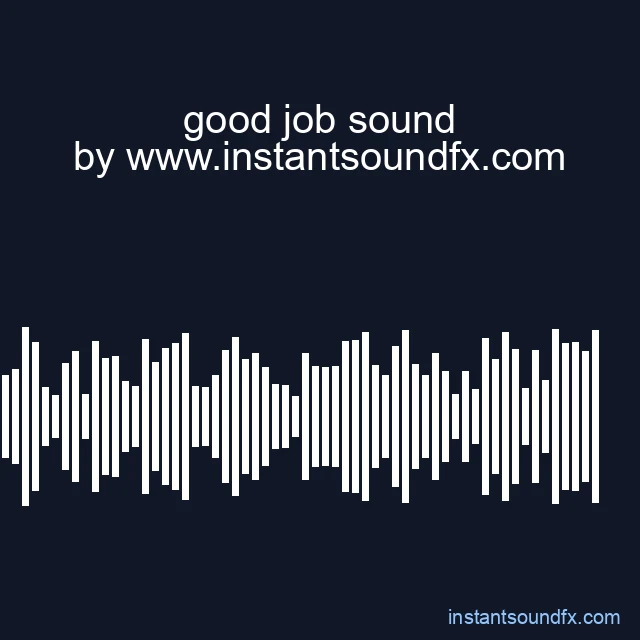 good job sound image