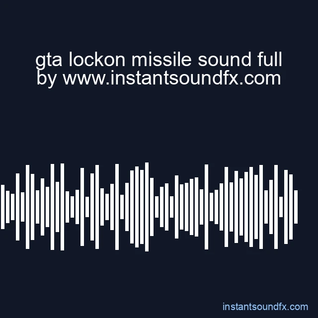 gta lockon missile sound full image