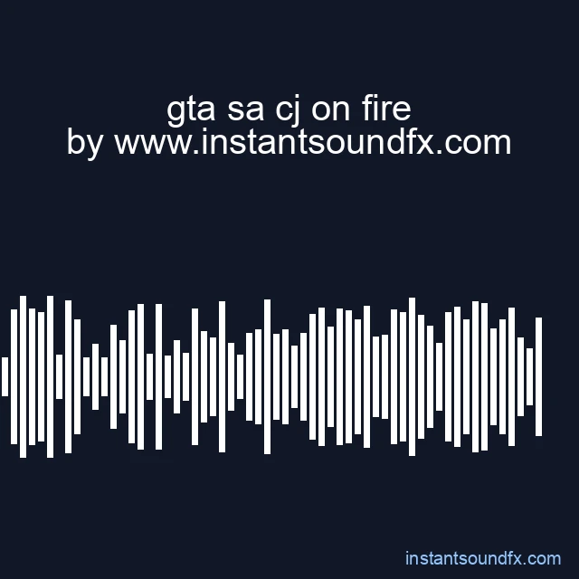 gta sa cj on fire image