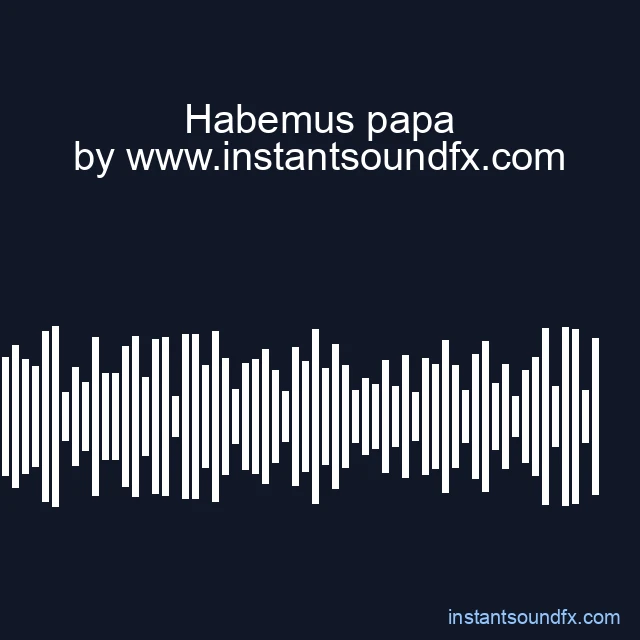 Habemus papa image
