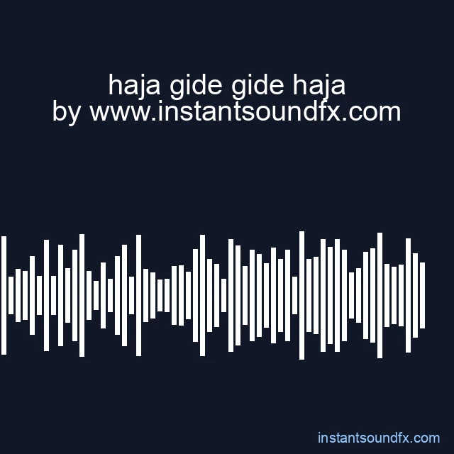 haja gide gide haja image