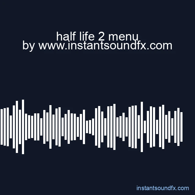 half life 2 menu image