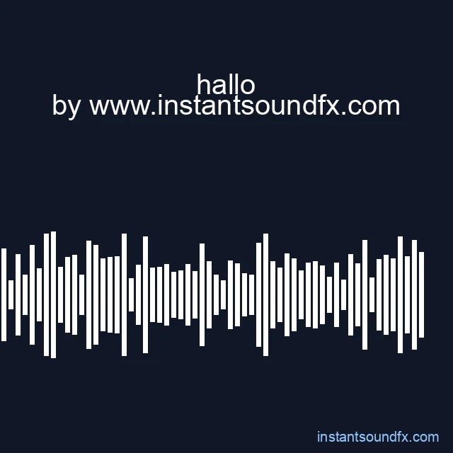 hallo image