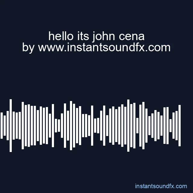 hello its john cena image