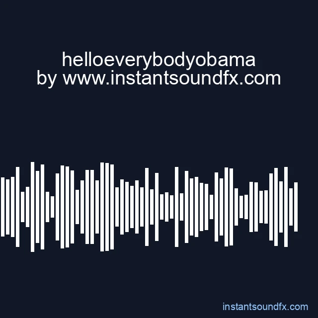 helloeverybodyobama image