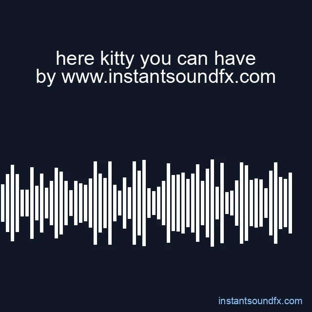 here kitty you can have image