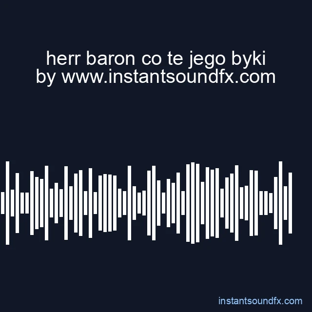 herr baron co te jego byki image