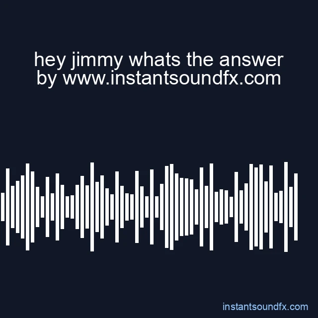 hey jimmy whats the answer image