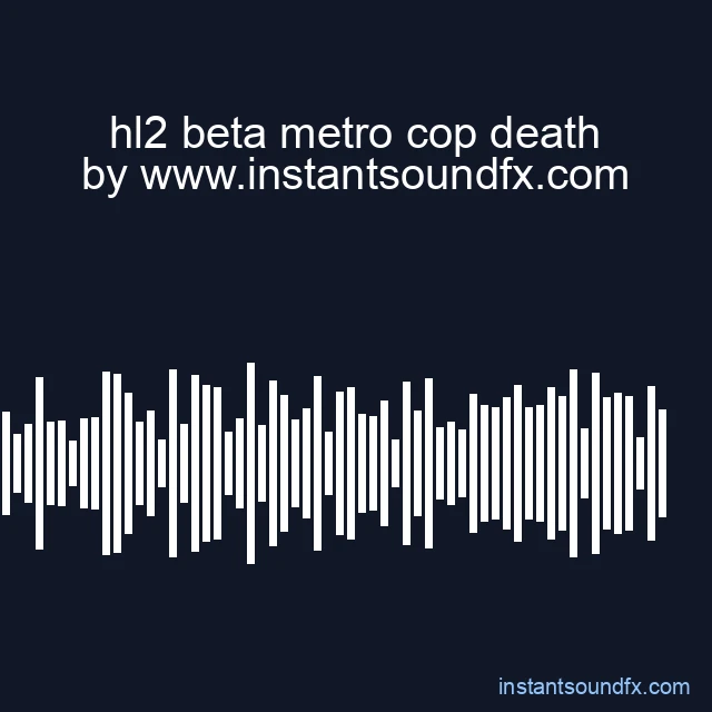 hl2 beta metro cop death image