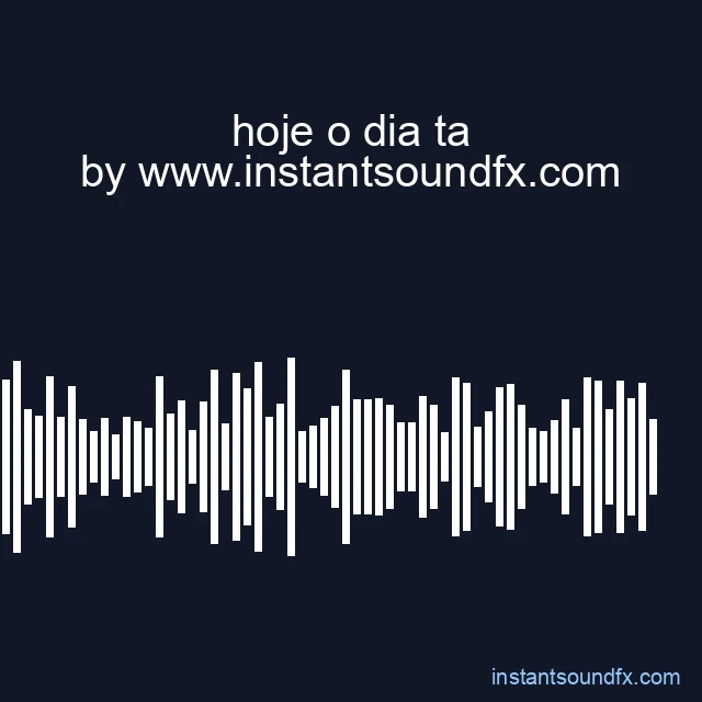 hoje o dia ta image