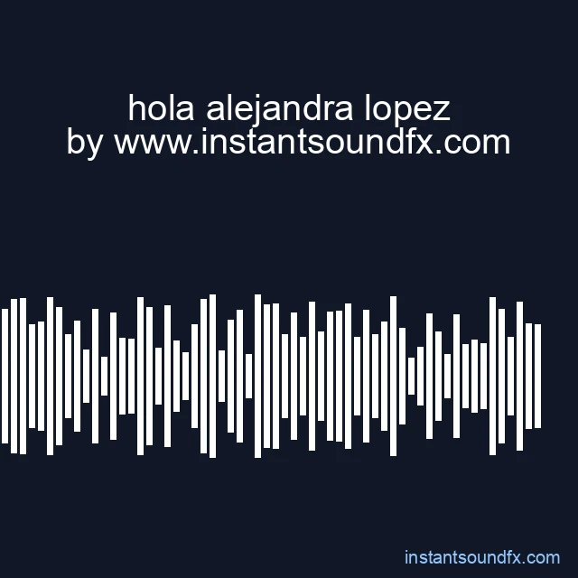hola alejandra lopez image