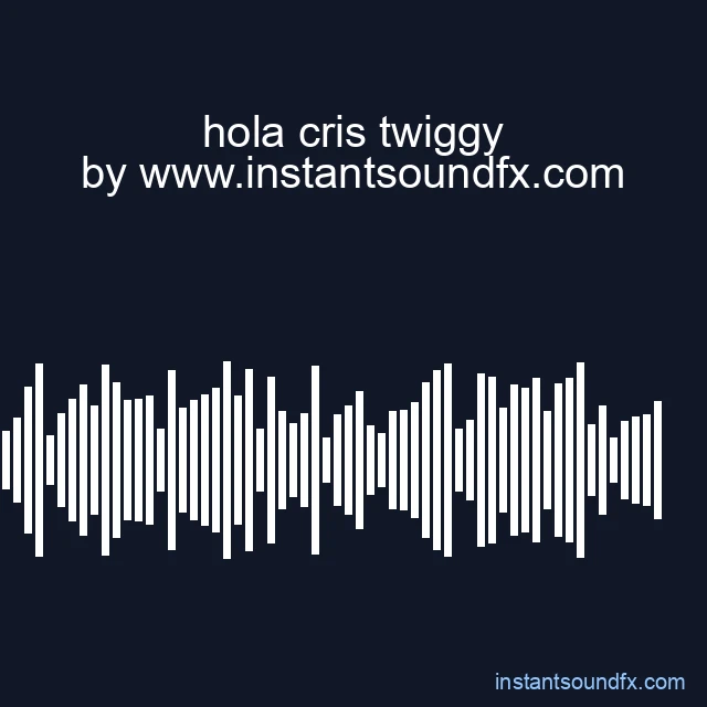 hola cris twiggy image