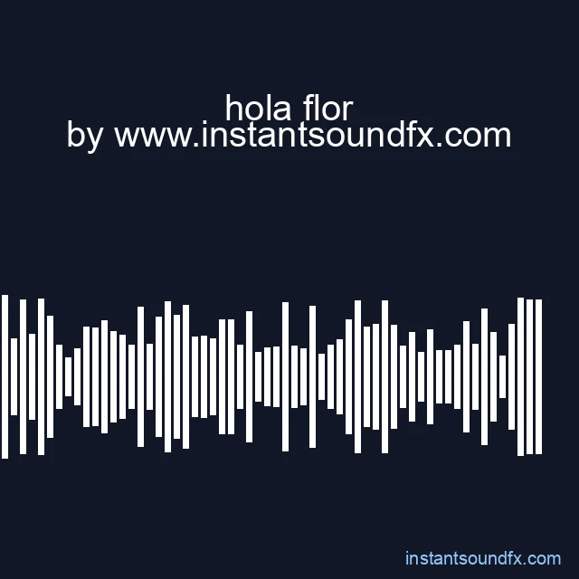 hola flor image