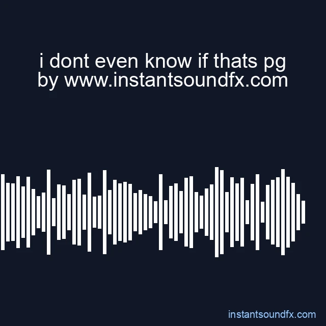 i dont even know if thats pg image