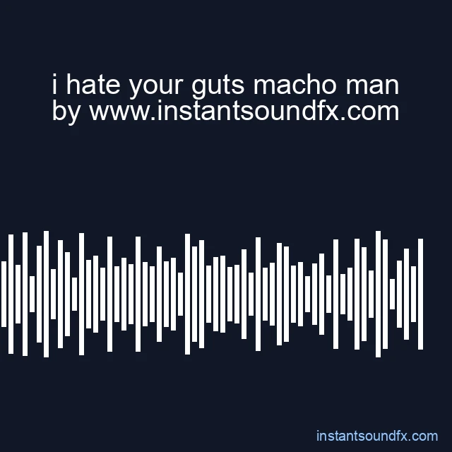 i hate your guts macho man image