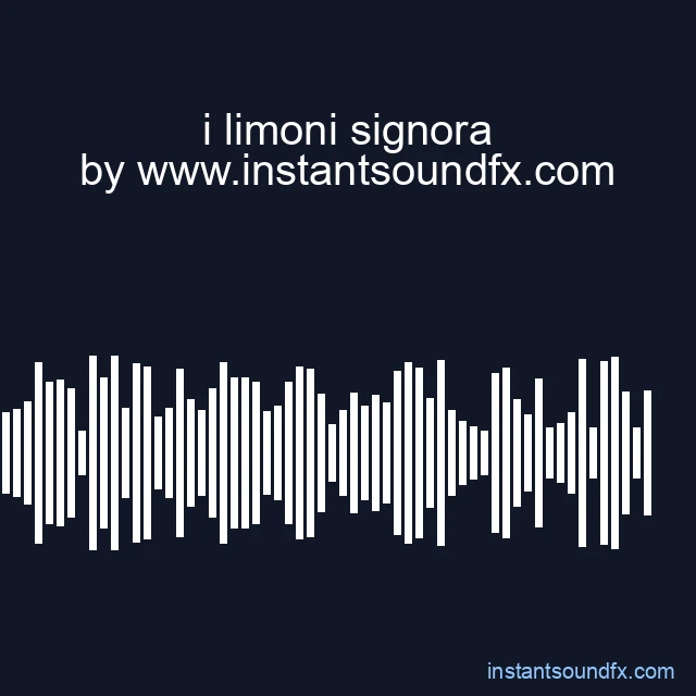 i limoni signora image