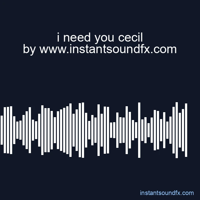 i need you cecil image
