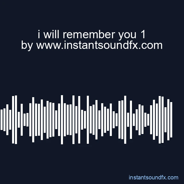 i will remember you 1 image