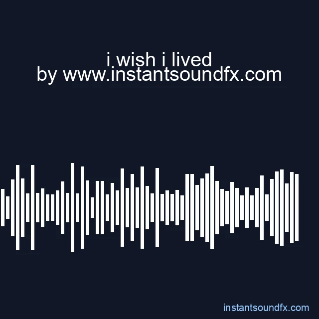 i wish i lived image