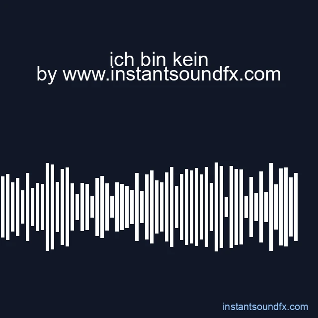 ich bin kein image