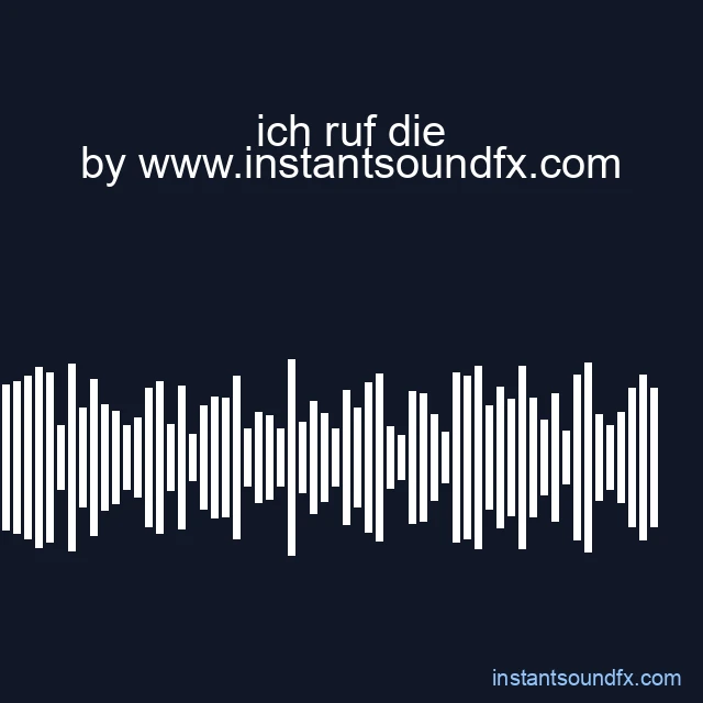 ich ruf die image